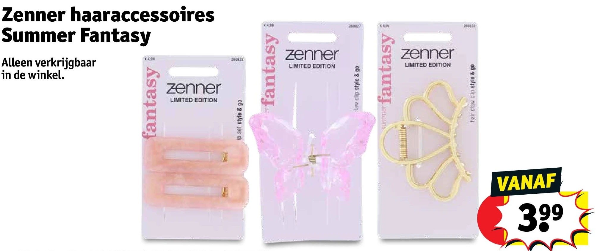 Zenner haaraccessoires Summer Fantasy