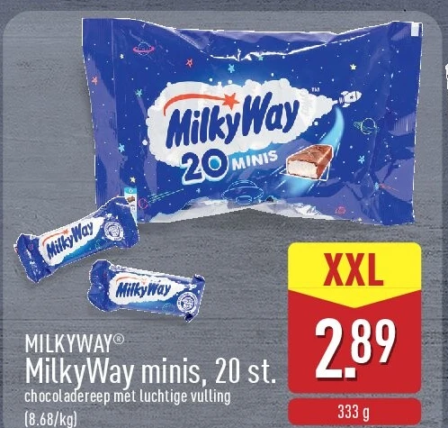 MilkyWay minis, 20st.