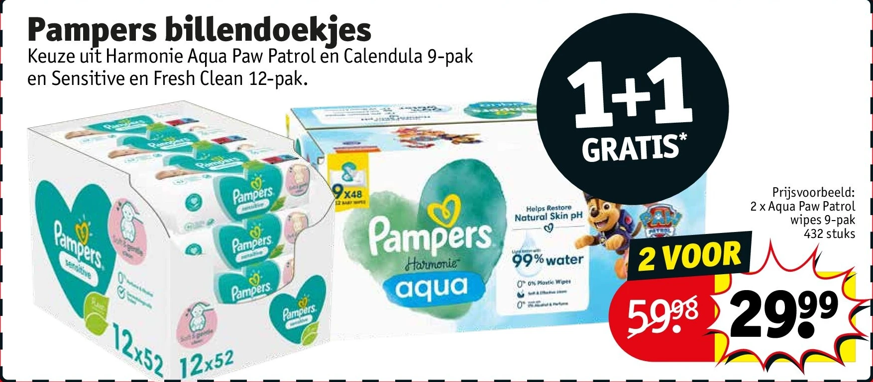 Pampers billendoekjes