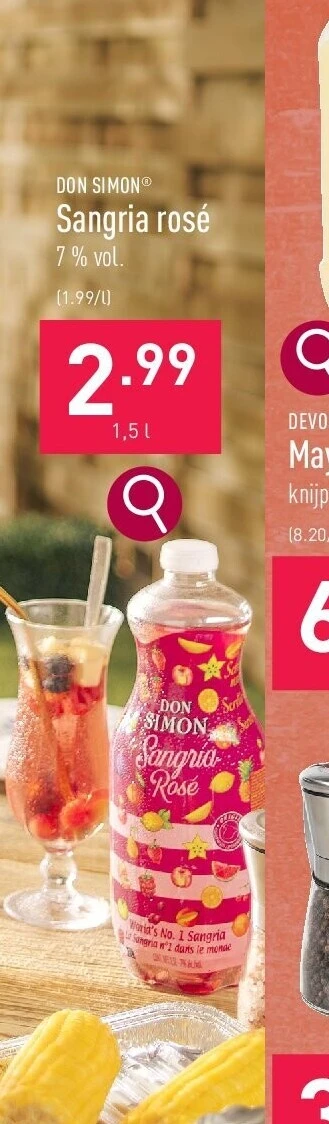 Sangria rosé