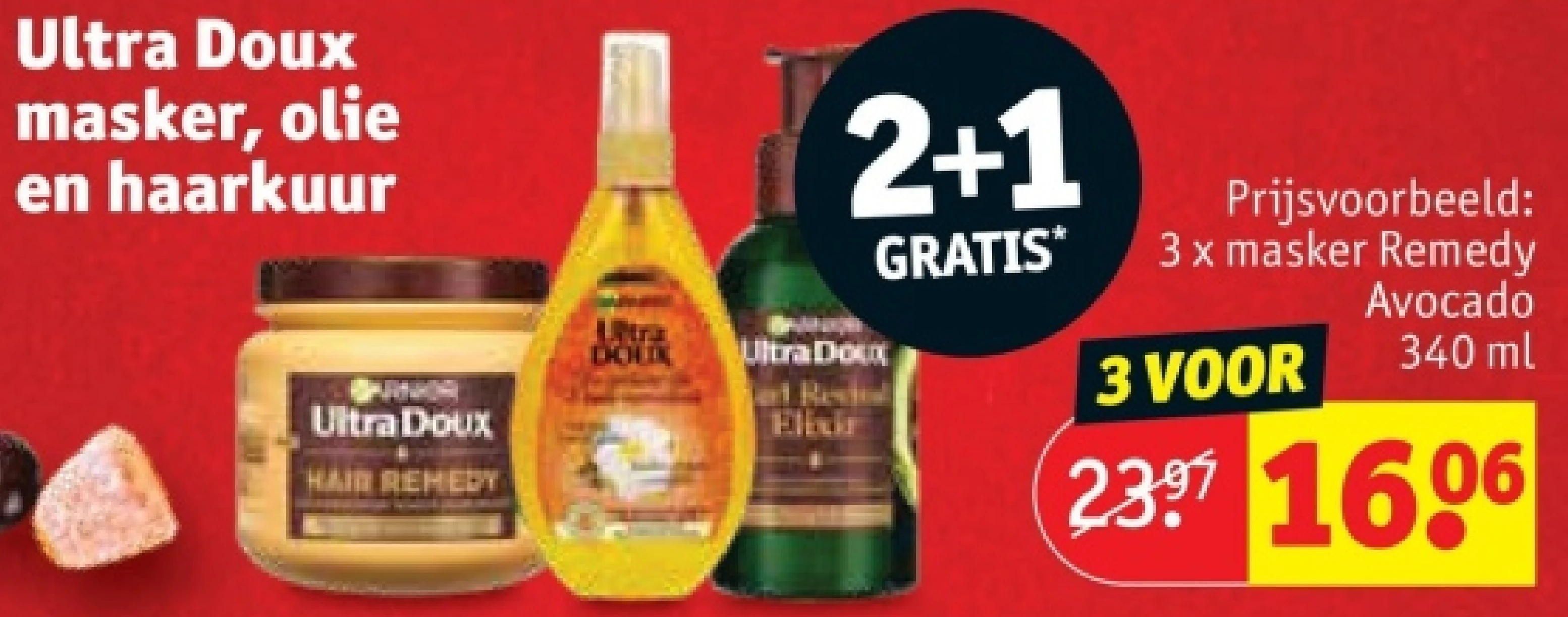 3 x masker Remedy Avocado 340 ml