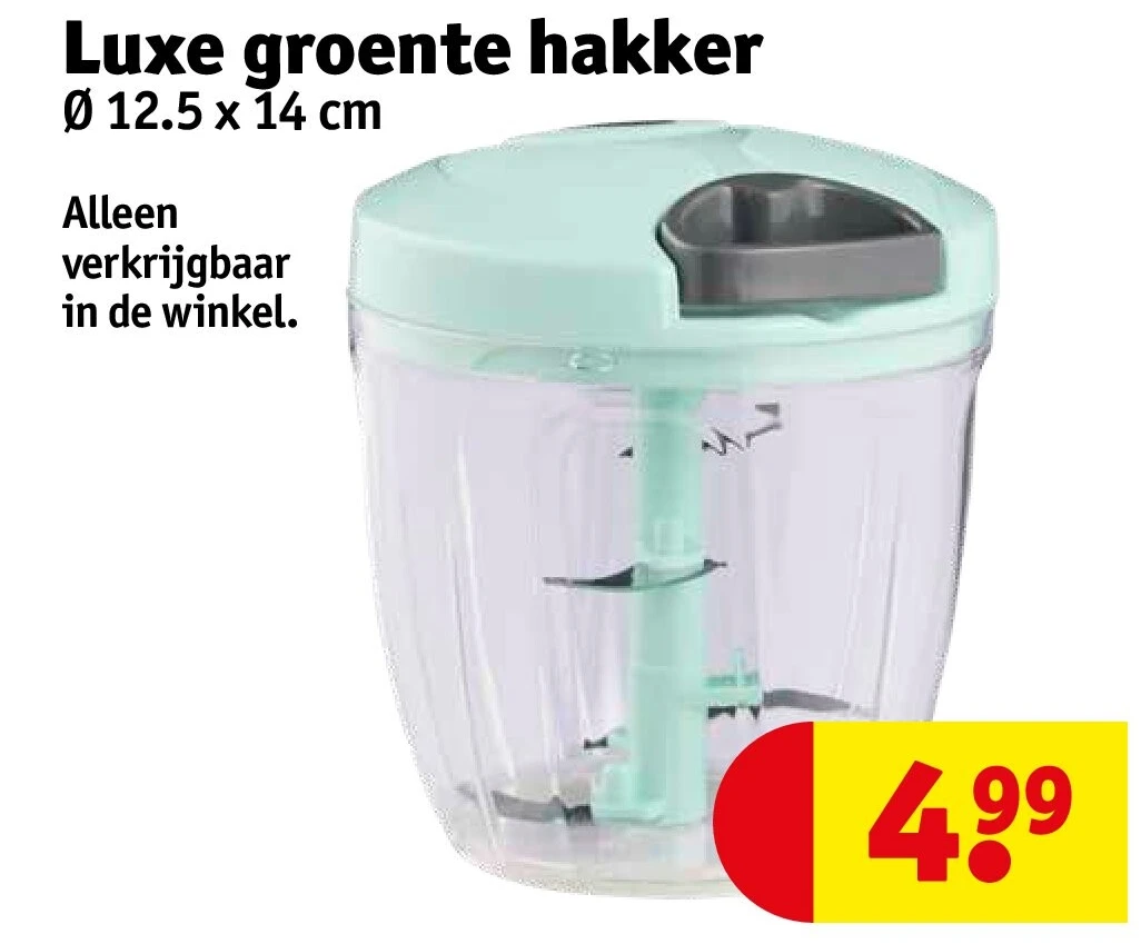 Luxe groente hakker