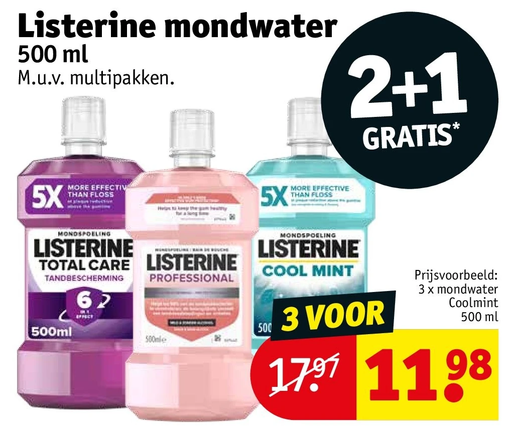 Listerine mondwater