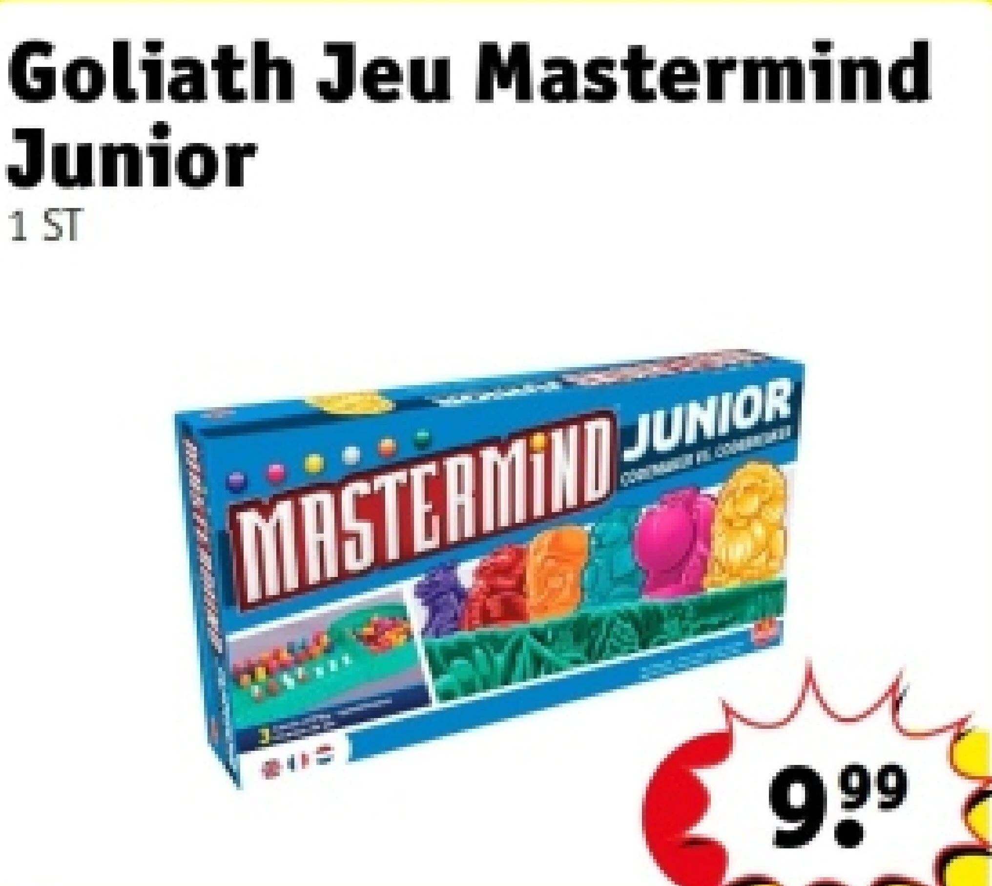 Goliath Jeu Mastermind Junior