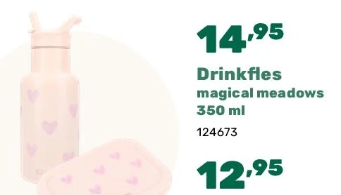 Drinkfles magical meadows 350 ml