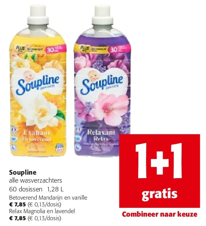 Soupline Betoverend Mandarijn en vanille