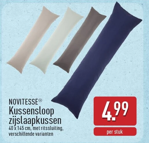 Kussensloop zijslaapkussen