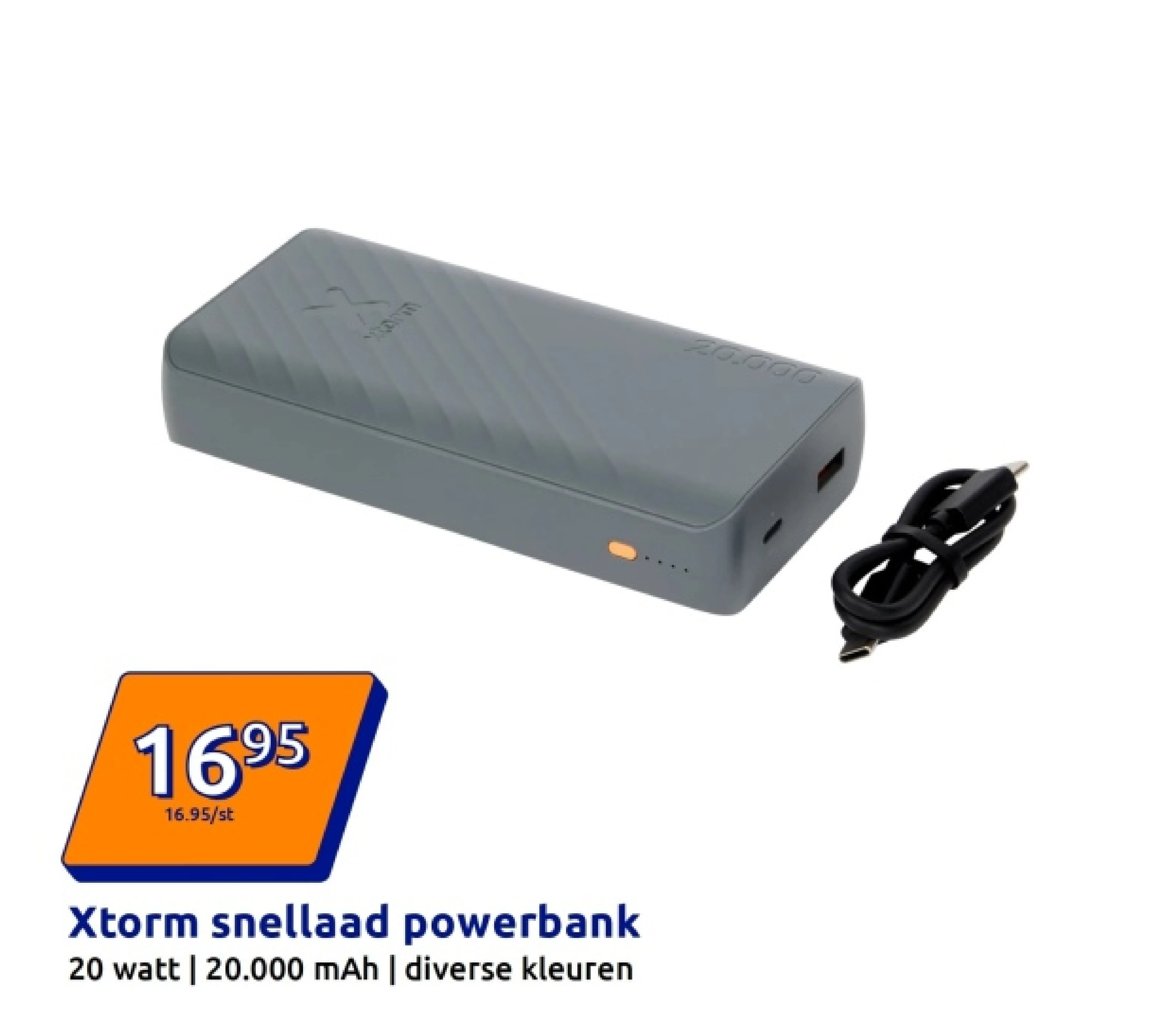 Xtorm snellaad powerbank