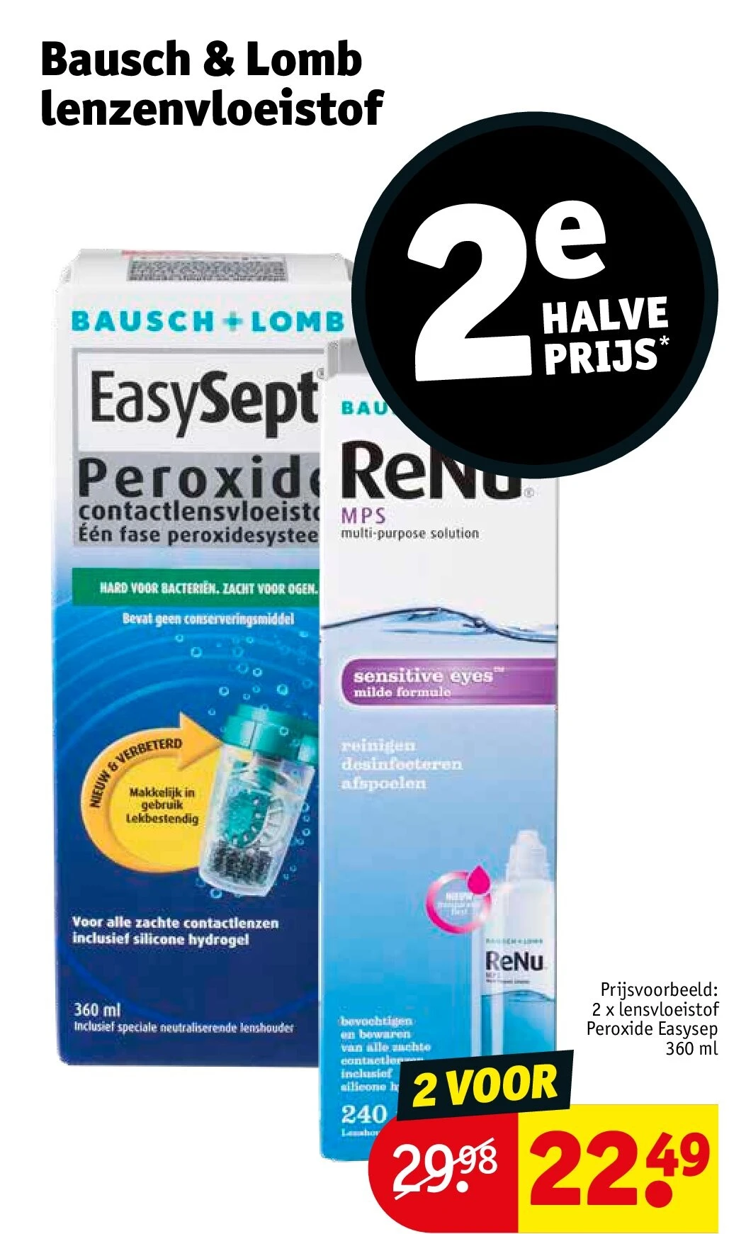 Bausch & Lomb lenzenvloeistof