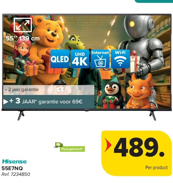 Hisense 55E7NQ 4K TV
