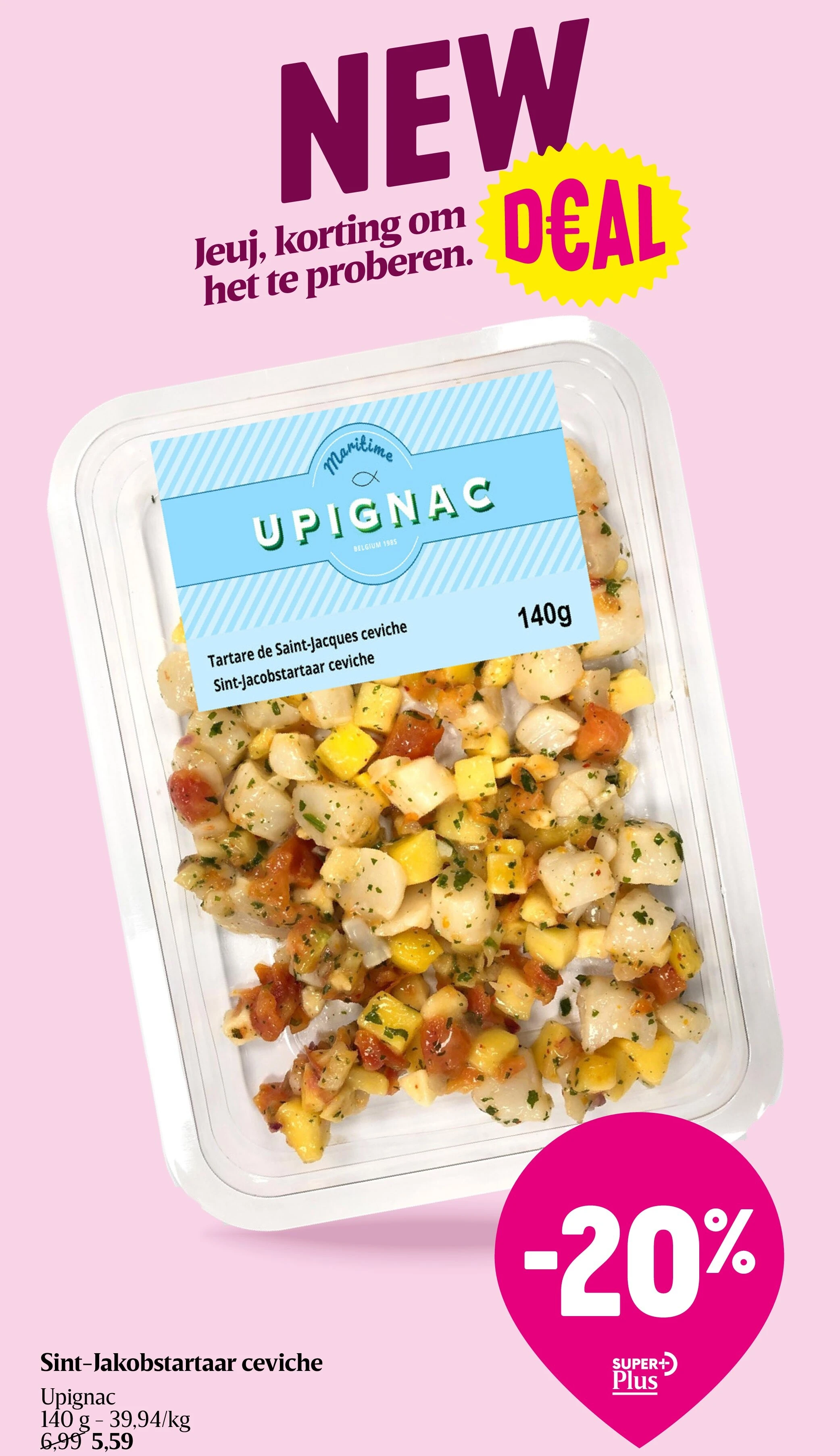 Sint-Jakobstartaar ceviche