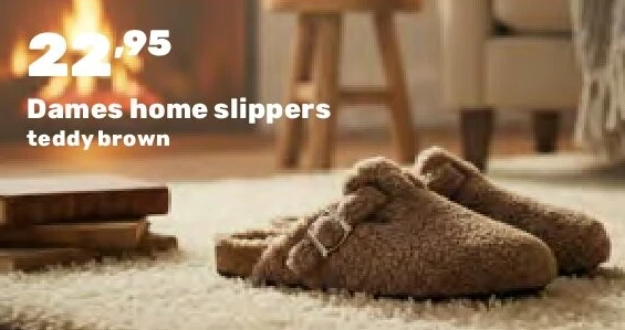 Dames home slippers