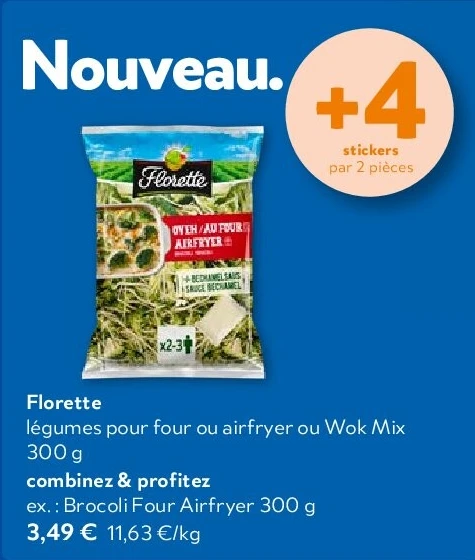 Florette Brocoli Four Airfryer 300 g
