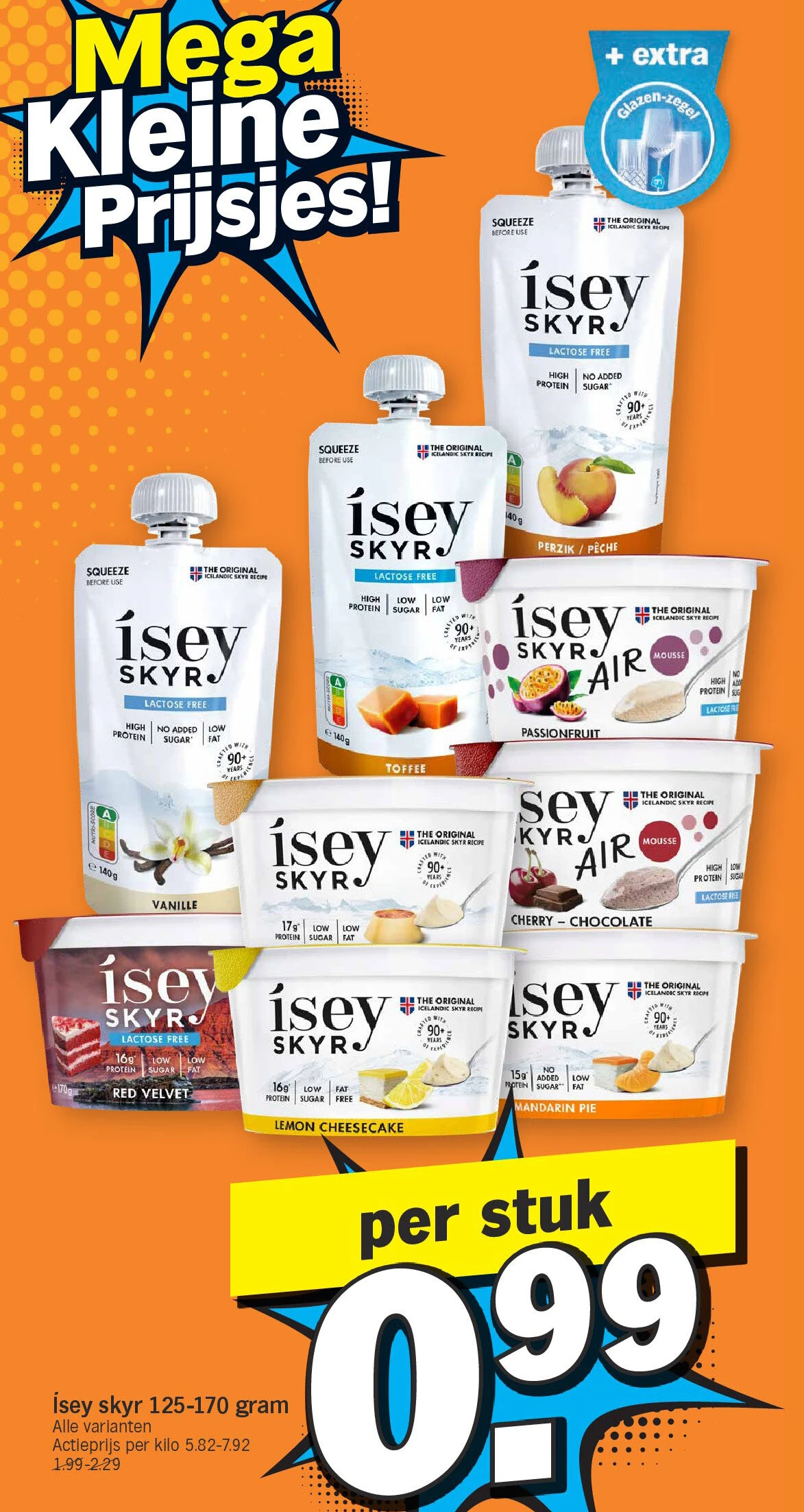 Ísey skyr 125-170 gram