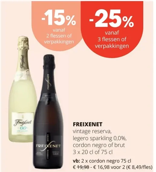 FREIXENET cordon negro 75 cl