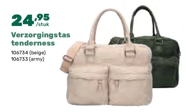 Verzorgingstas tenderness