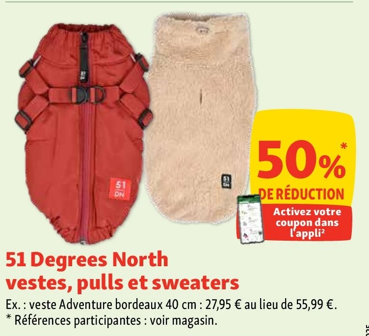 51 Degrees North vestes, pulls et sweaters
