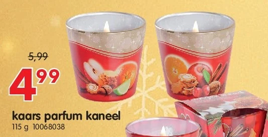 kaars parfum kaneel