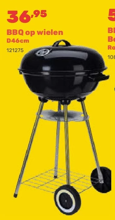 BBQ op wielen D46cm
