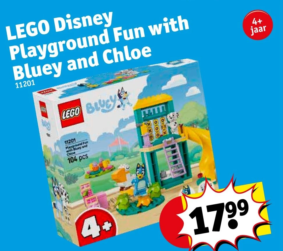LEGO Disney Playground Fun with Bluey and Chloe