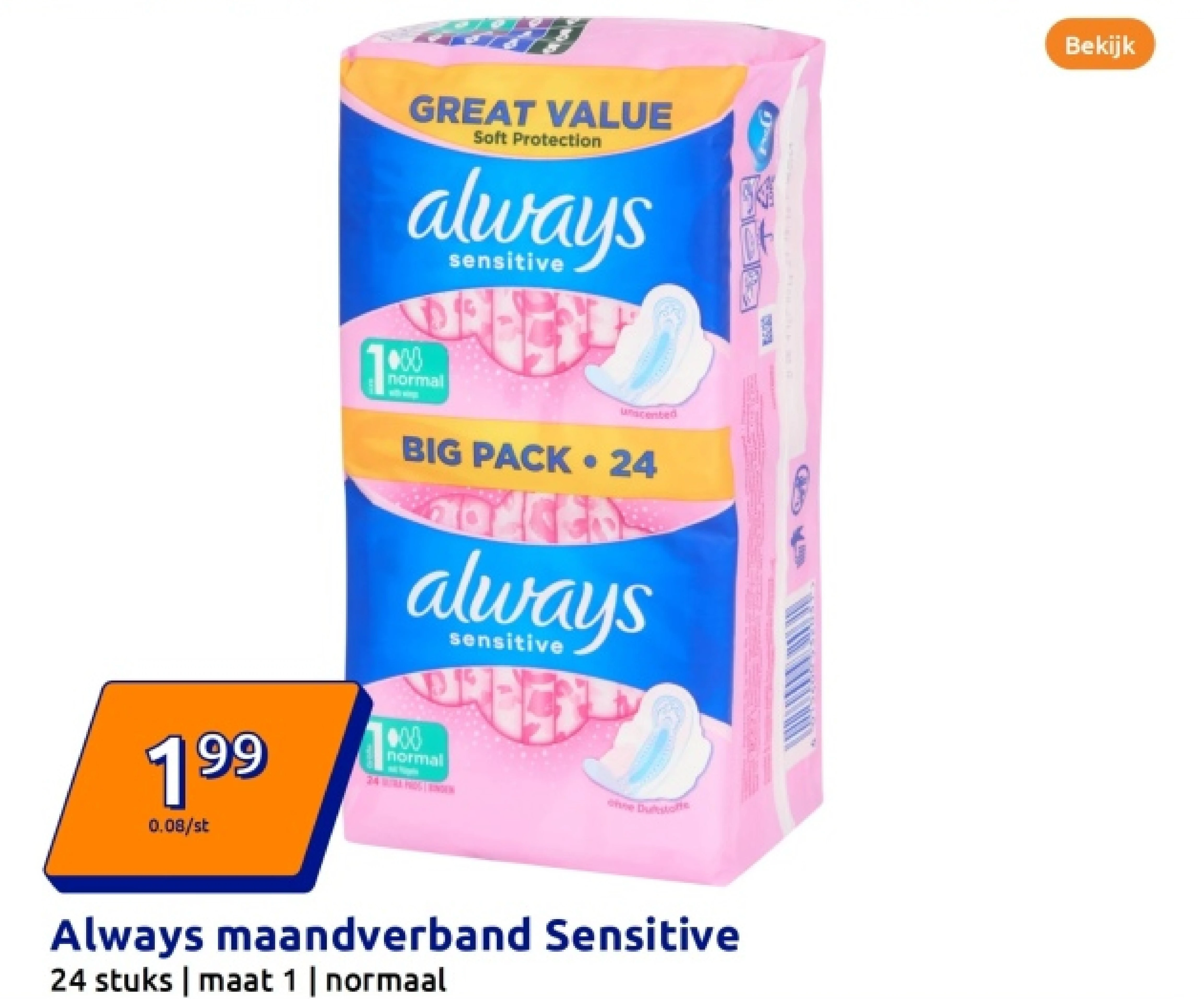 Always maandverband Sensitive
