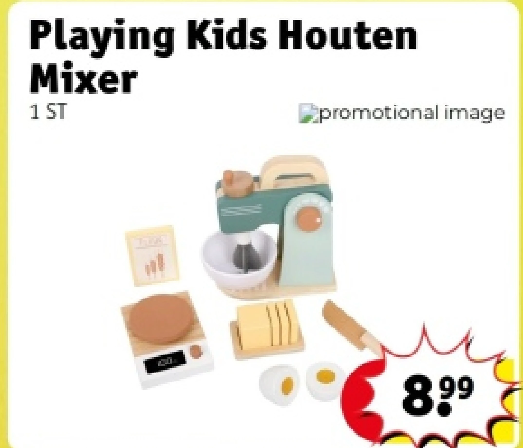Playing Kids Houten Mixer