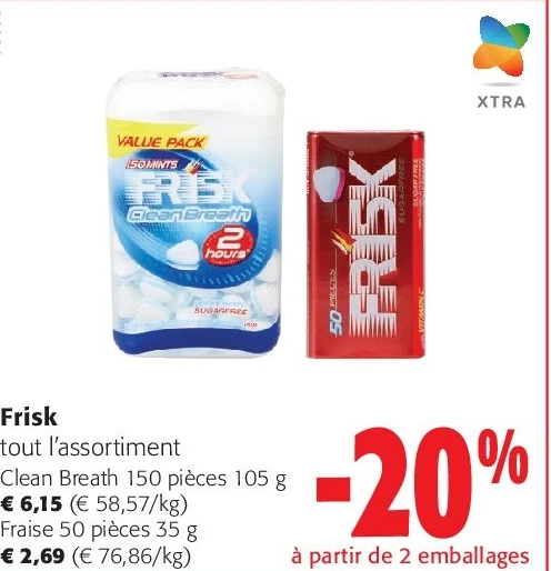 Clean Breath 150 pièces 105 g