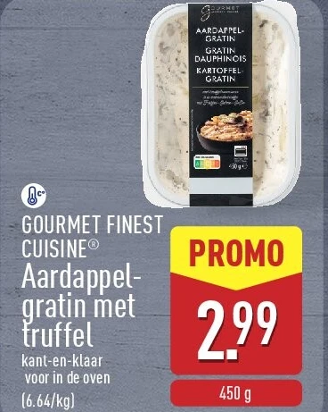 Aardappel­ gratin met truffel