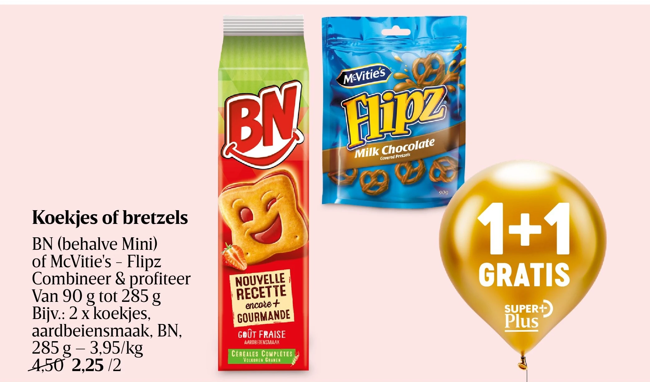 Koekjes of bretzels