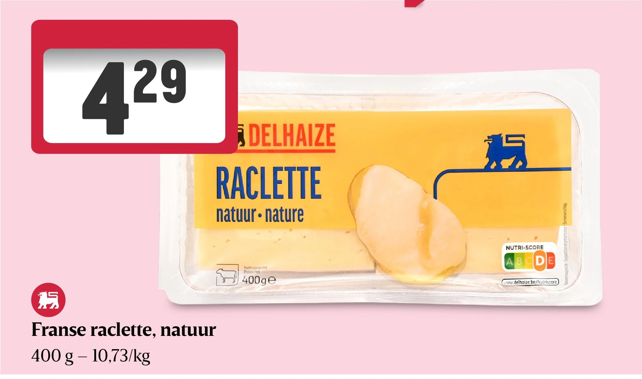 Franse raclette, natuur