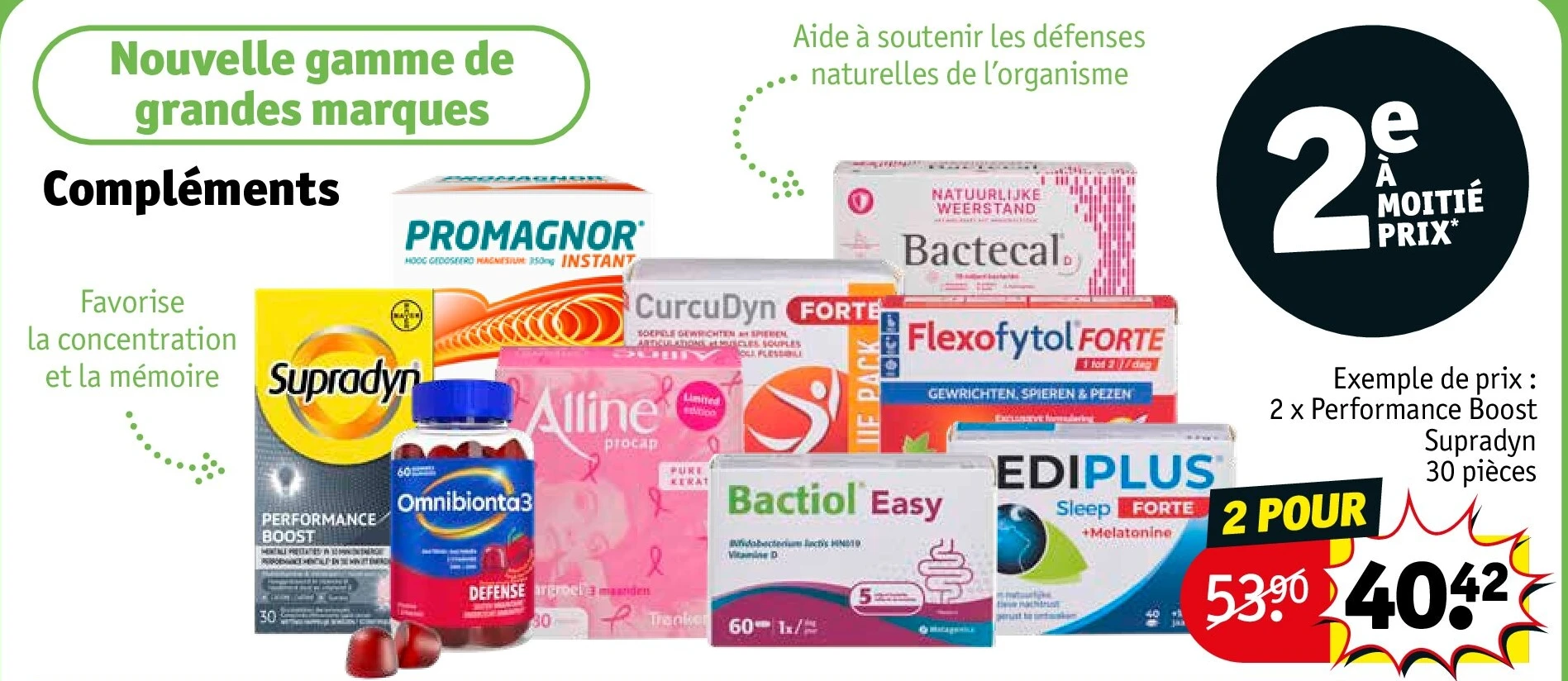 2 x Performance Boost Supradyn 30 pièces