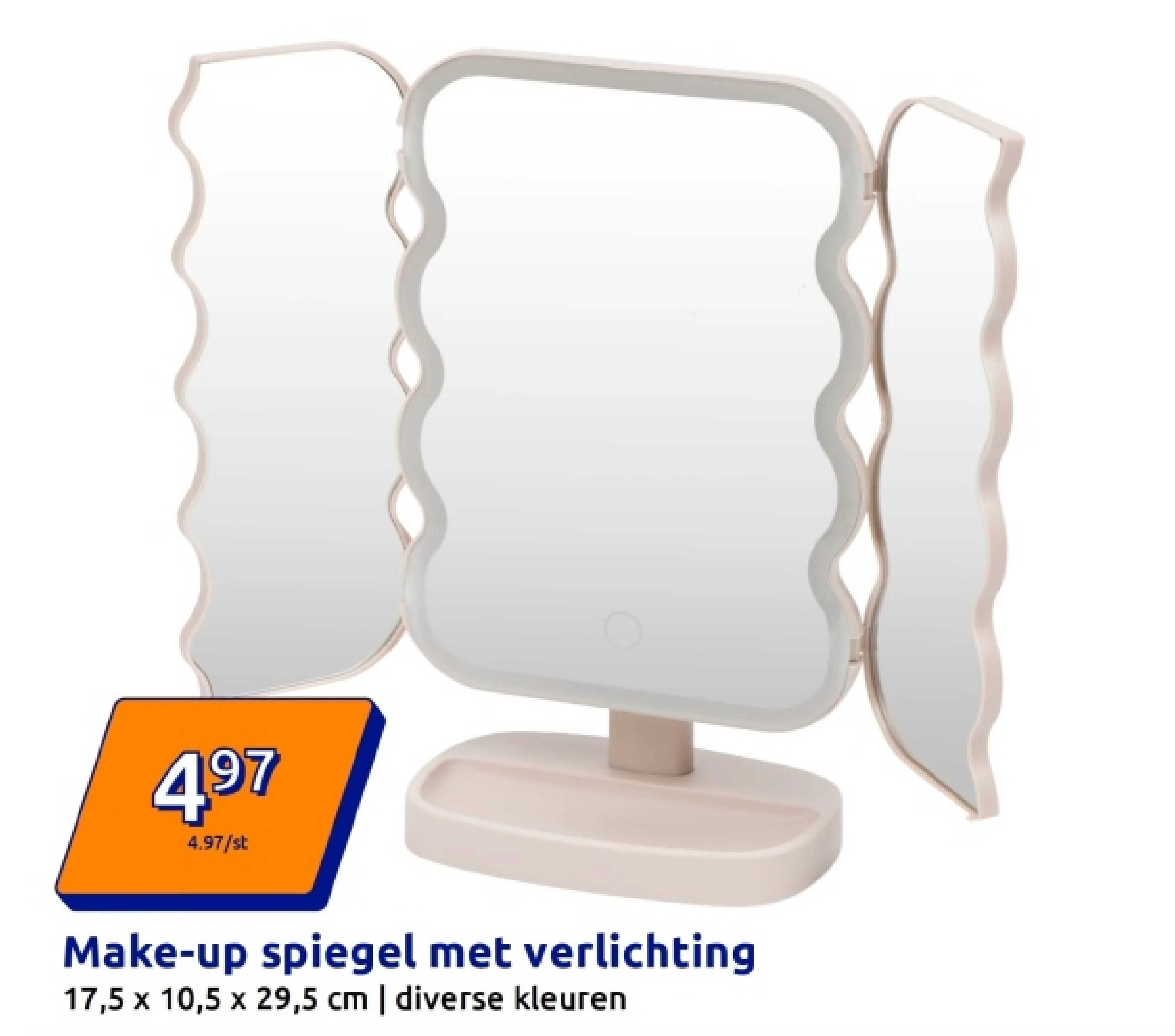 Make-up spiegel met verlichting