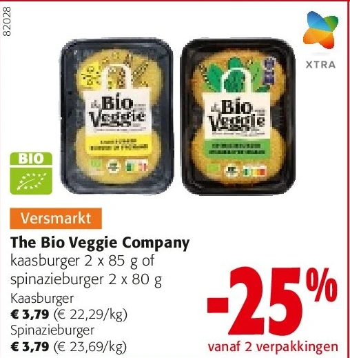 The Bio Veggie Company Kaasburger