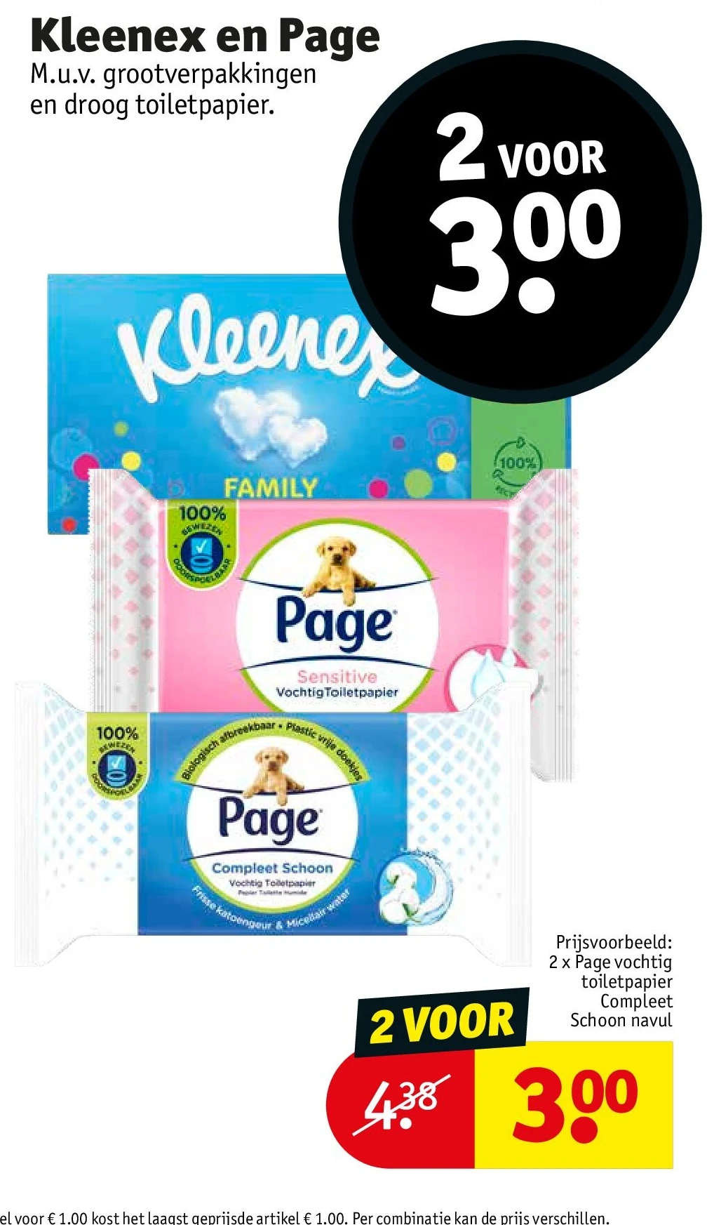 Kleenex en Page