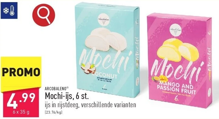 Mochi-ijs, 6 st.