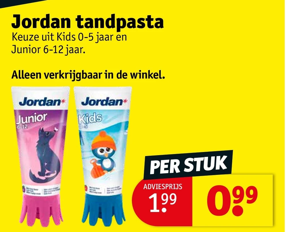 Jordan tandpasta