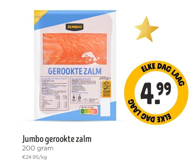 Jumbo gerookte zalm