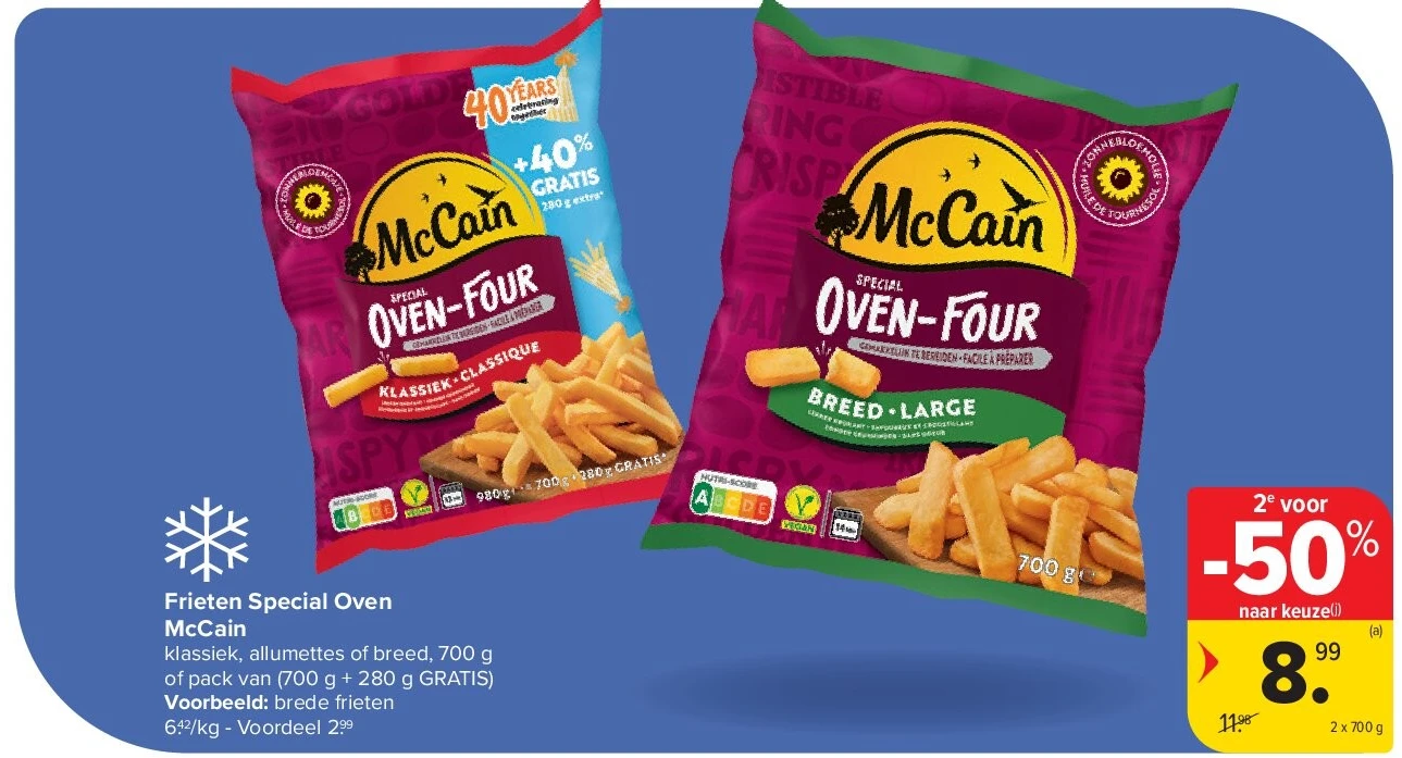 Frieten Special Oven McCain