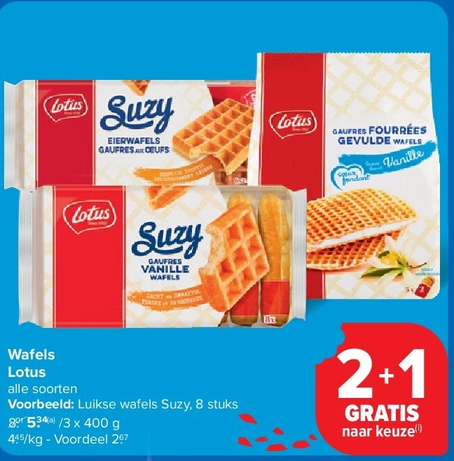 Wafels Lotus
