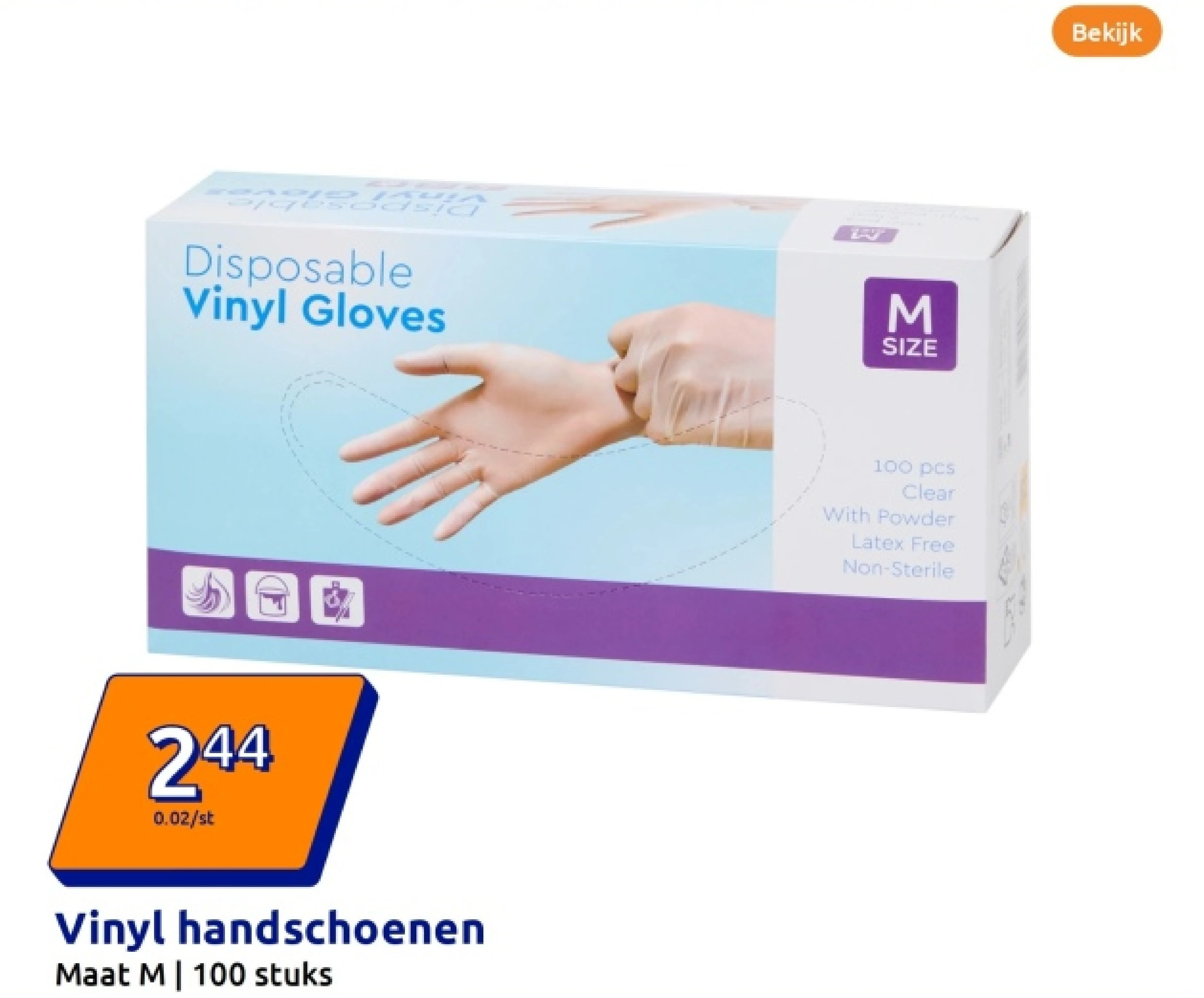 Vinyl handschoenen