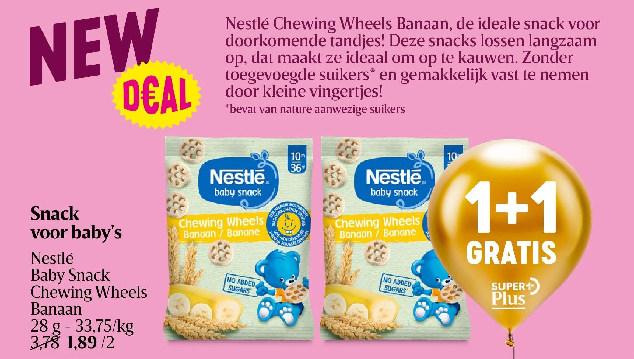 Snack voor baby's