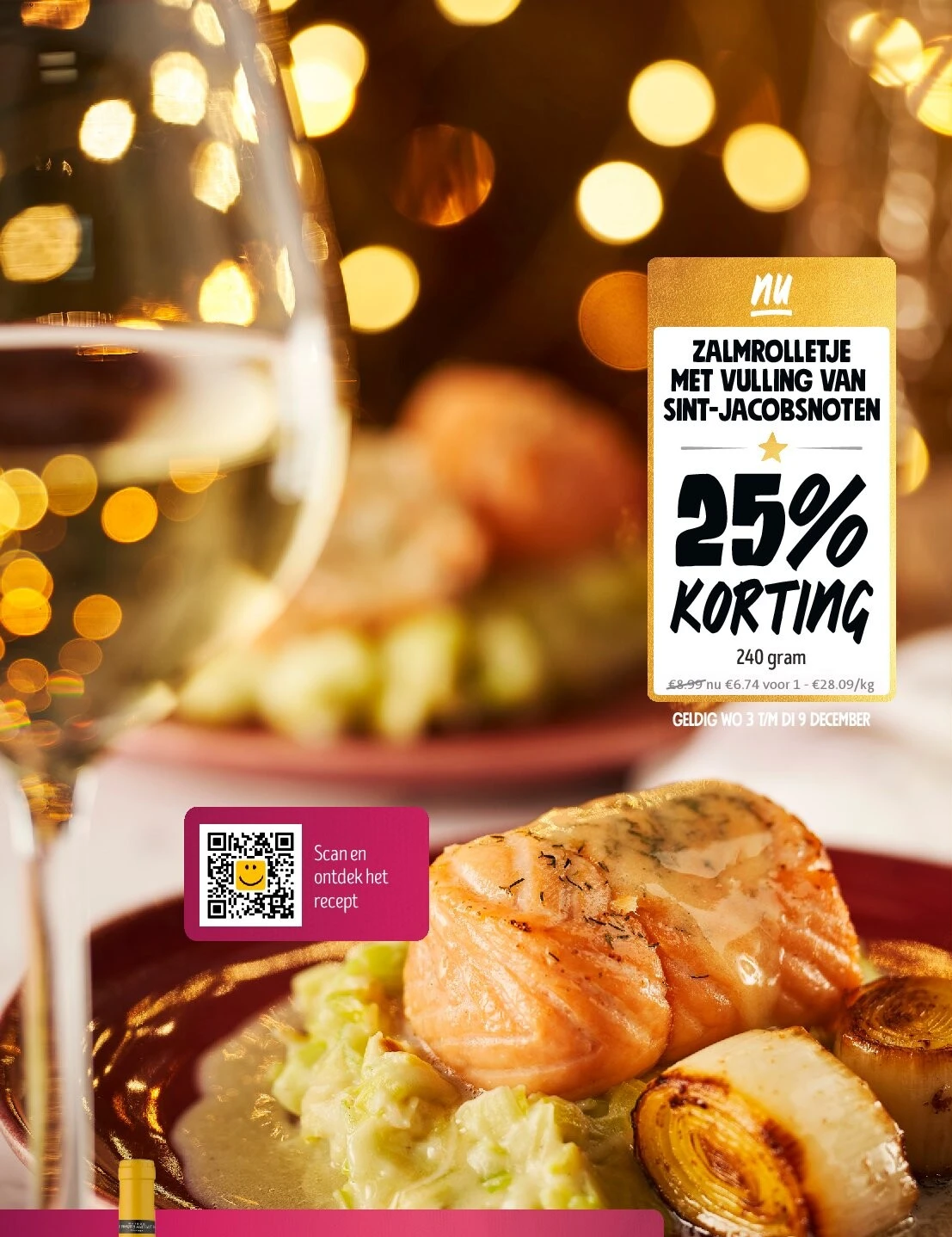 ZALMROLLETJE MET VULLING VAN SINT-JACOBSNOTEN