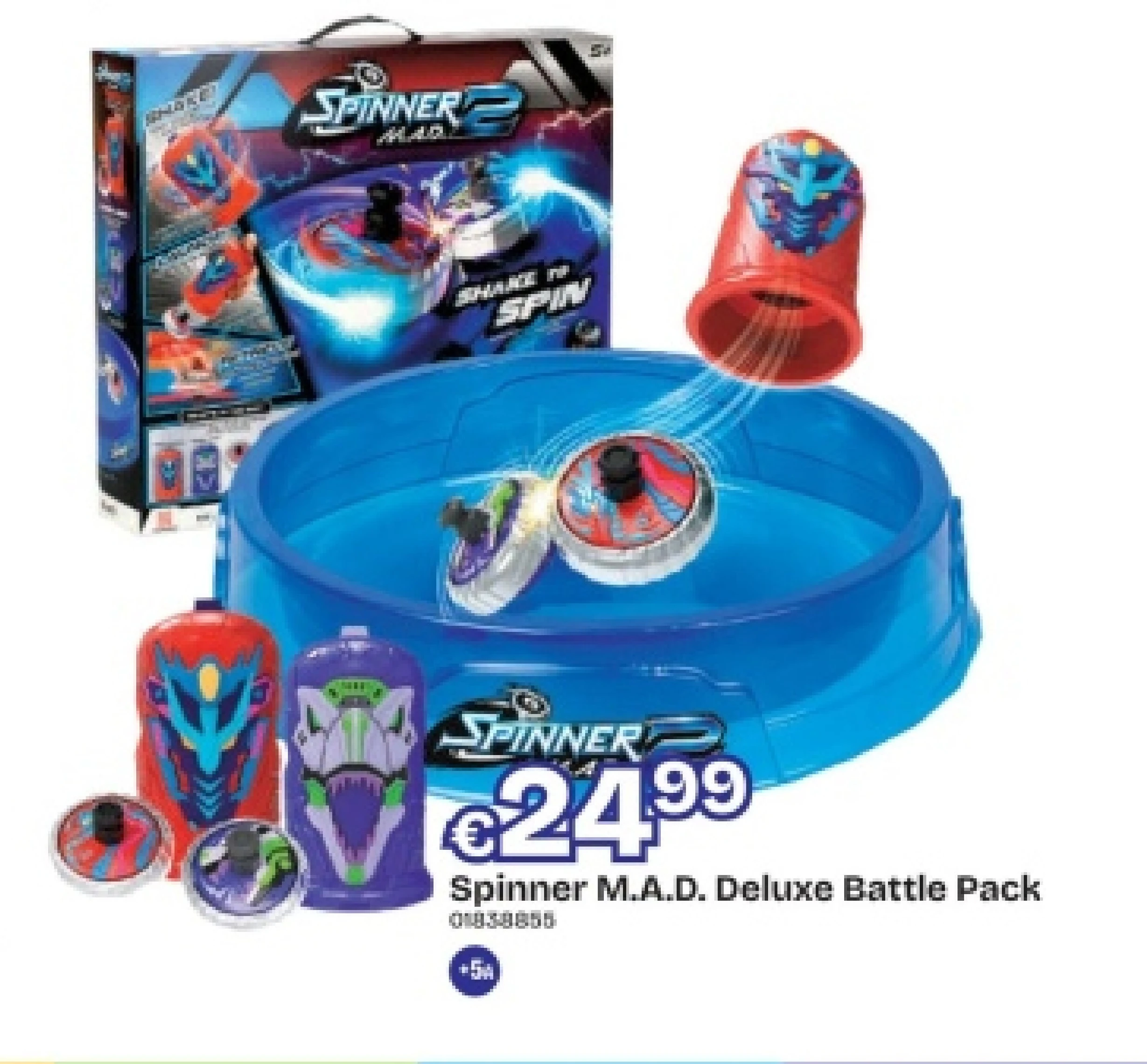 Spinner M.A.D. Deluxe Battle Pack