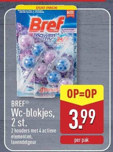 Wc-blokjes, 2st.