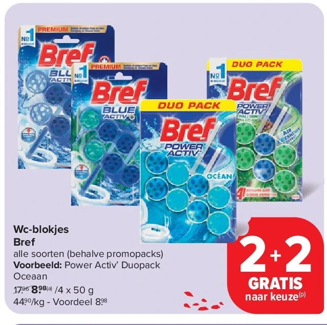 Wc-blokjes Bref