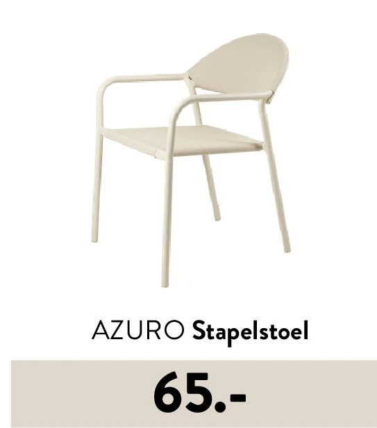 AZURO Stapelstoel