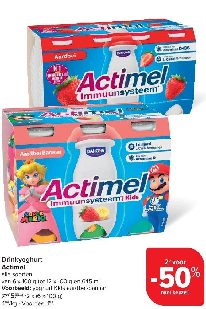 Drinkyoghurt Actimel
