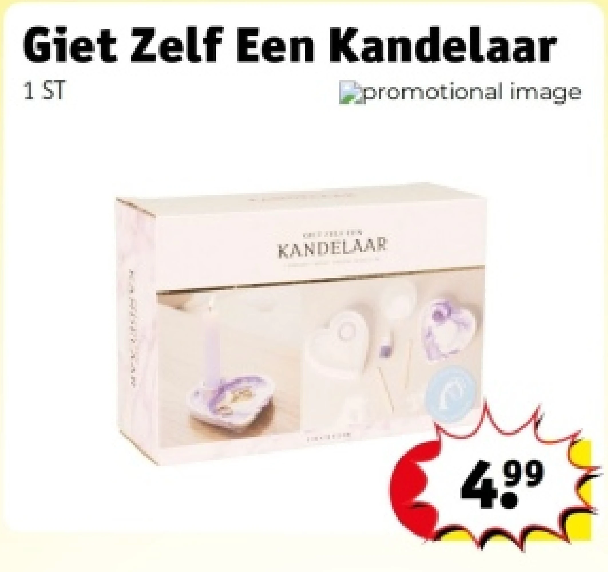 Giet Zelf Een Kandelaar