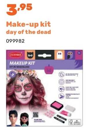 Make-up kit day of the dead