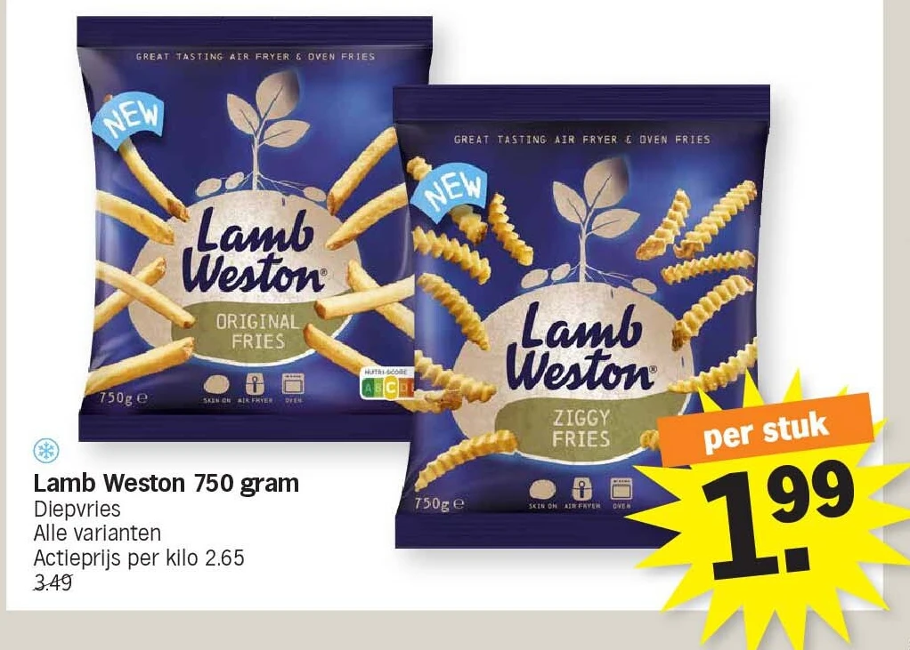 Lamb Weston 750 gram